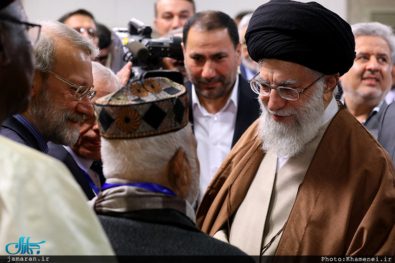  دیدار شرکت‌کنندگان در سیزدهمین کنفرانس اتحادیه بین‌المجالس سازمان همکاری اسلامی با رهبر معظم انقلاب