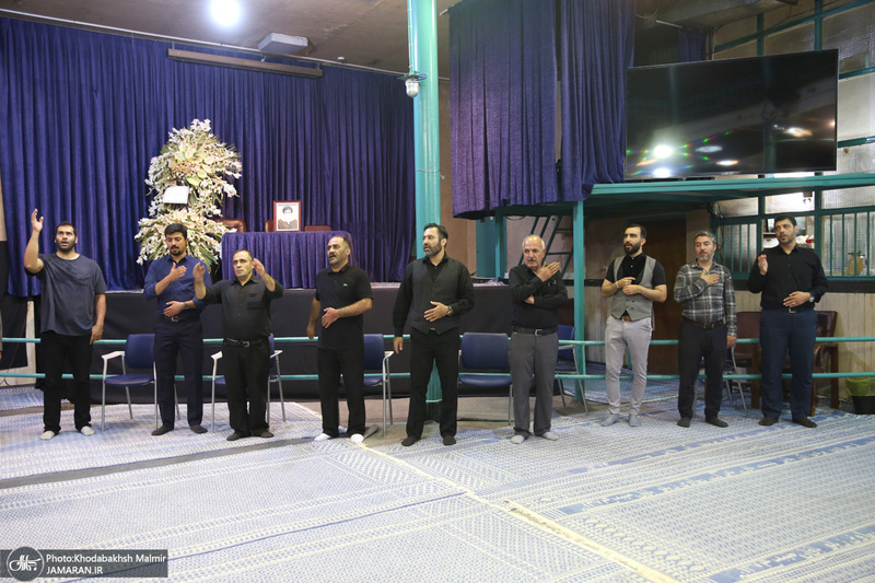 مراسم عزاداری کارکنان موسسه تنظیم ونشر آثار امام خمینی (س) به مناسبت دهه اول محرم