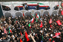 مراسم تشییع پیکر مطهر رهبر شهید انقلاب در قم
