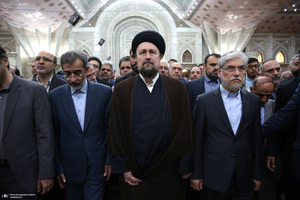 مراسم تجدیدمیثاق دانشگاهیان با آرمان‌های امام خمینی (س)