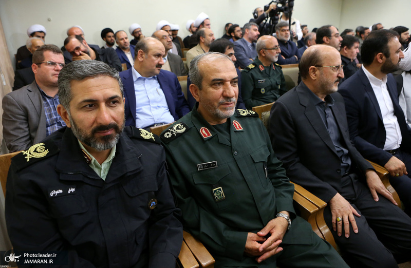 دیدار اعضای کنگره بزرگداشت شهدای استان قزوین با رهبر معظم انقلاب