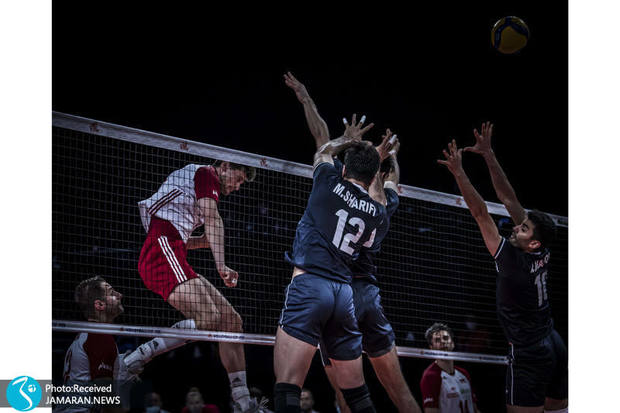 دیدار لهستان و برزیل در فینال لیگ ملت های والیبال