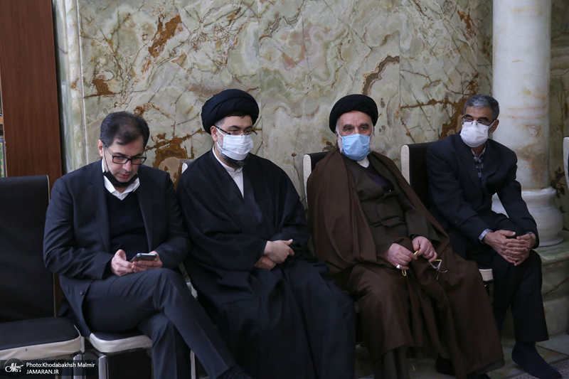 مراسم دوازدهمین سالگرد رحلت همسر گرامی امام و بیست و هفتمین سالگرد ارتحال سید احمد خمینی (ره)