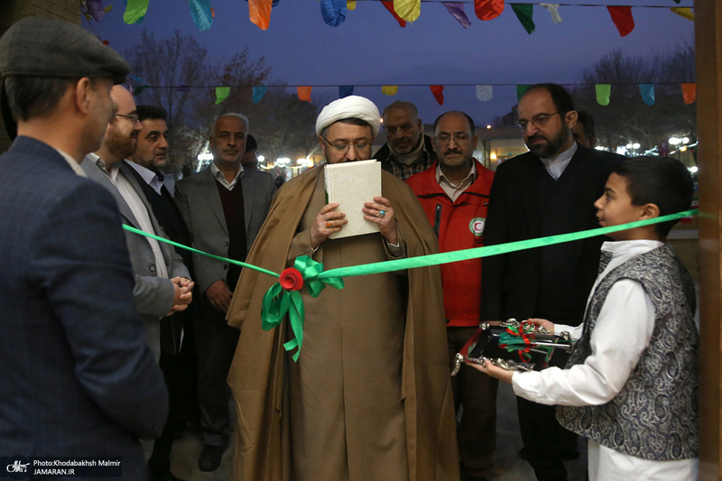 آئین افتتاح سومین هفته فرهنگی «بر آستان آفتاب» در بیت تاریخی امام