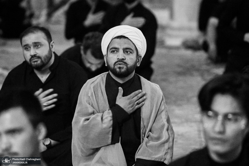 مراسم عزاداری دهه اول ماه محرم در مسجد اعظم قم