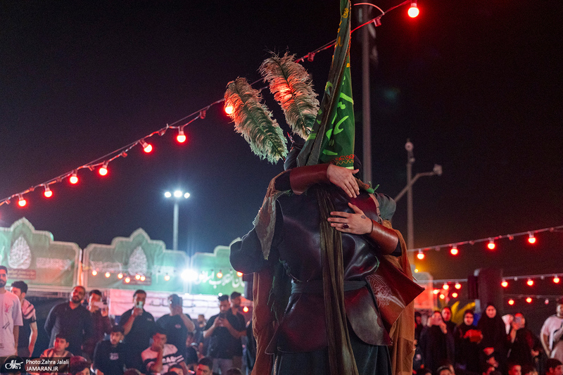 هم قدم با زائران اباعبدالله الحسین (ع)؛ چذابه
