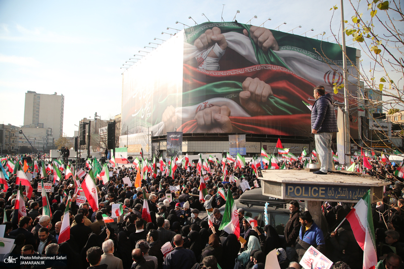 راهپیمایی محکومیت اقدامات تروریستی امریکا و رژیم صهونیستی علیه ملت ایران