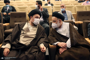 دیدار مهمانان سی و پنجمین کنفرانس وحدت اسلامی با سید حسن خمینی