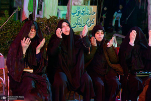 احیای شب بیست و یکم ماه مبارک رمضان در گلزار شهدای بهشت زهرا (س)