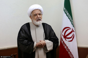 دیدار مهدی کروبی با سید حسن خمینی و جمعی از فعالان سیاسی