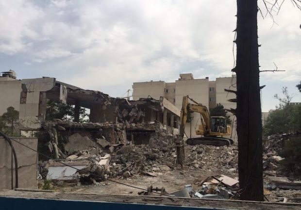 حفاظت اضطراری برای نجات عمارت «توران»