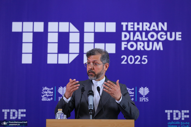 نشست خبری سعید خطیب زاده با موضوع مجمع گفتگوی تهران