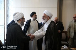 دیدار مسئولین کشوری و لشگری با رئیس مجمع تشخیص مصلحت نظام
