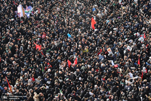 حضور میلیون ها تهرانی در تشییع پیکر مطهر سردار قاسم سلیمانی - 2