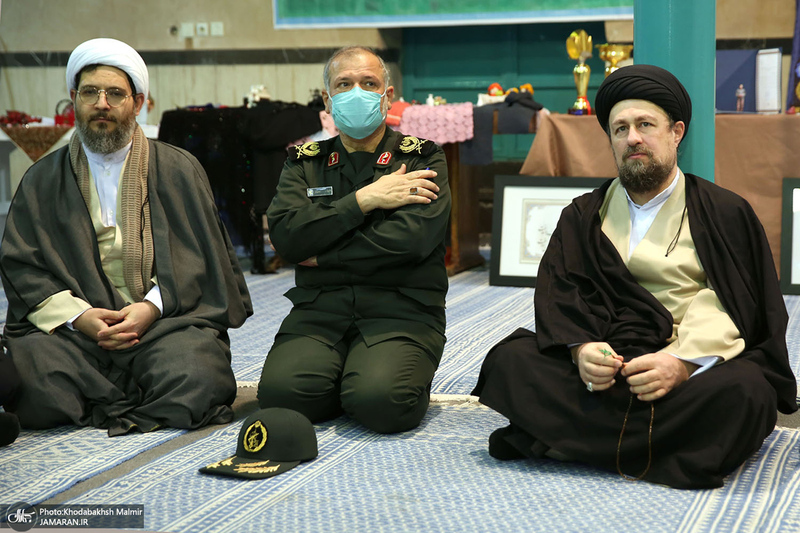 مراسم جشن میلاد امام حسین (ع) و روز پاسدار در حسینیه جماران‎‎