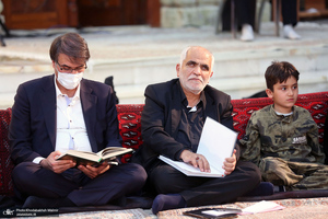 مراسم احیای شب بیست و سوم ماه رمضان در حرم مطهر امام خمینی (س)