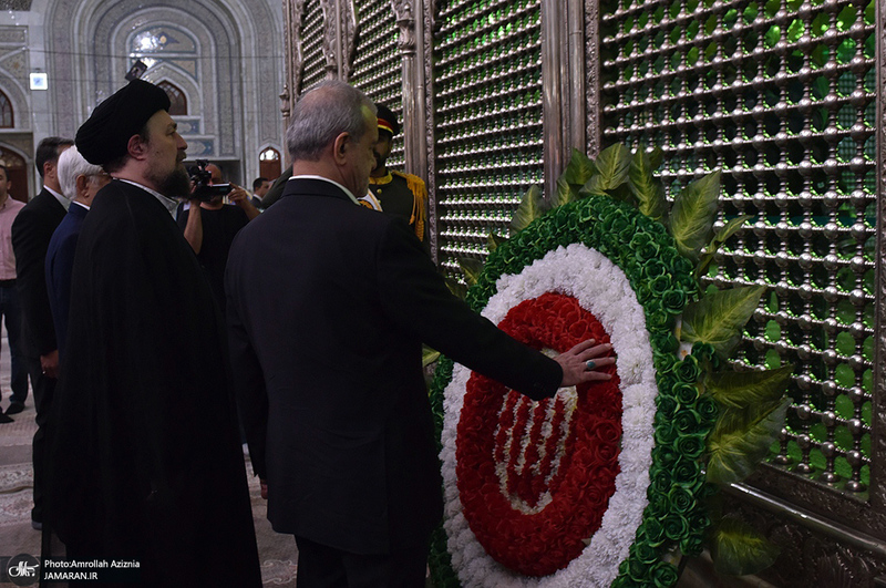 تجدید میثاق رئیس‌جمهور و اعضای دولت با آرمان‌های حضرت امام خمینی - 1