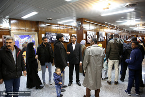 بازدید جمعی از طلاب دانشجو کشور سودان از بیت امام خمینی در ایام دهه فجر