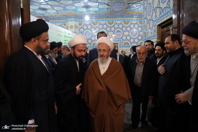 مراسم بزرگداشت آیت الله سیدجعفر خوانساری(ره) با حضور سید حسن خمینی