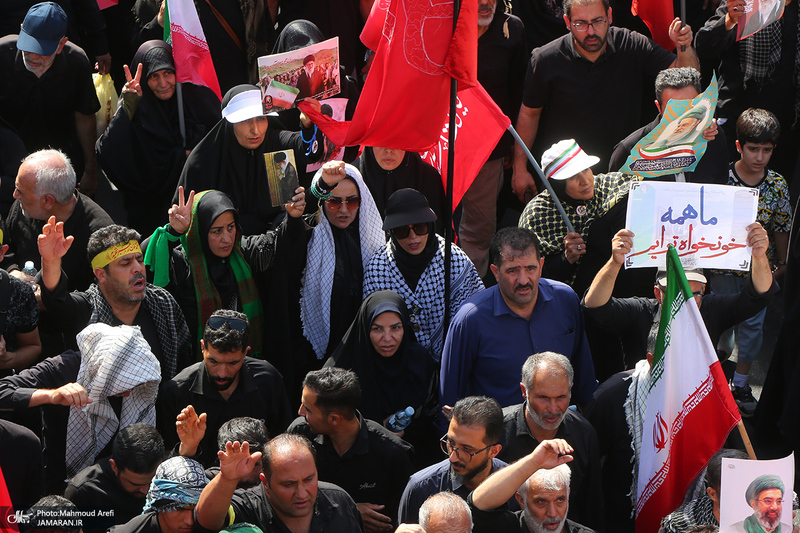 مراسم تشییع پیکر مطهر رهبر شهید انقلاب در تهران -3