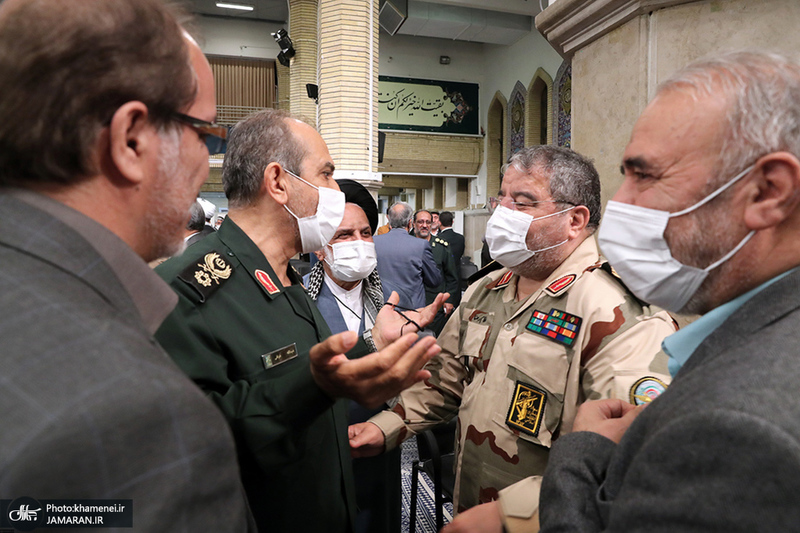 دیدار دست‌اندرکاران کنگره شهدای استان قم با رهبر معظم انقلاب