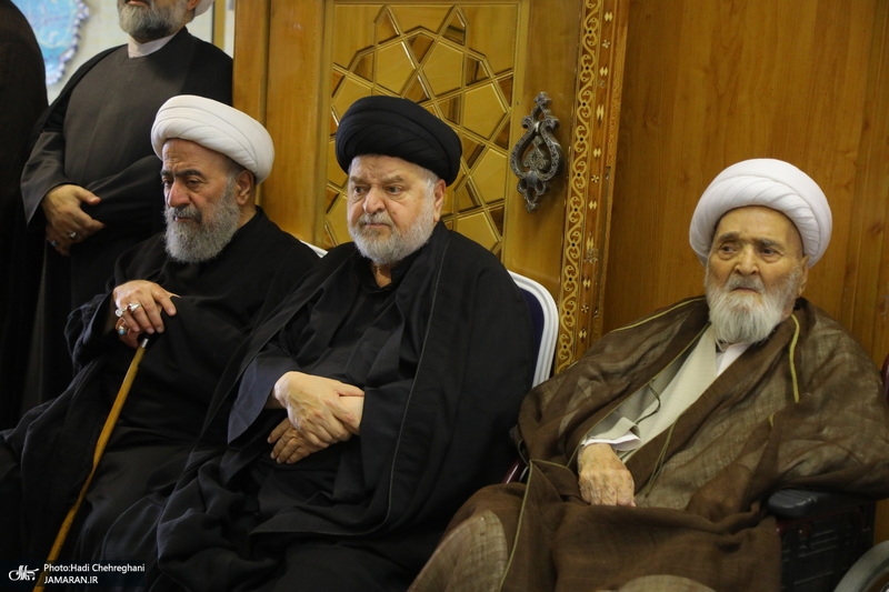 مراسم چهلمین روز درگذشت حاجیه خانم صدیقه بروجردی مادر شهید عیسی بروجردی