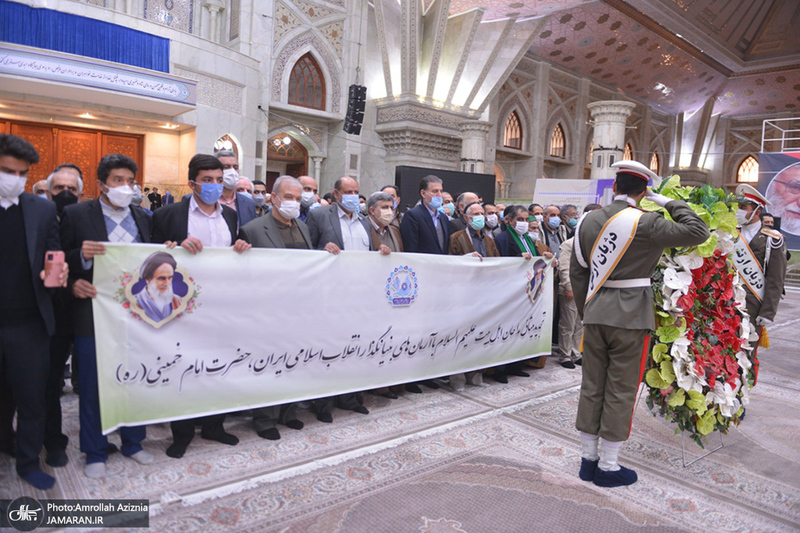 تجدید میثاق مداحان اهل بیت (ع) با آرمان های حضرت امام خمینی (س)