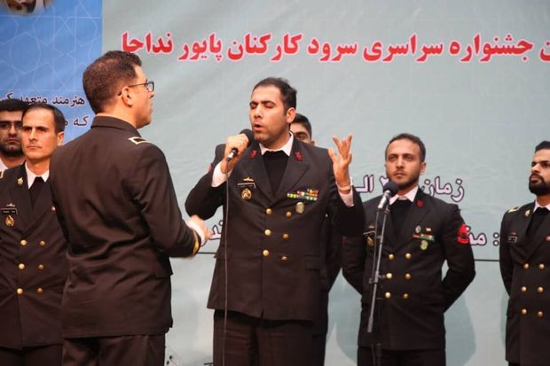 معاون فرهنگی نداجا: سرود رساترین بلندگوی انقلاب اسلامی است