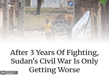 پس از ۳ سال جنگ، جنگ داخلی سودان تنها بدتر می‌شود