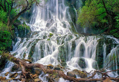 نجات جان گردشگران گرفتار در آبشار شوی