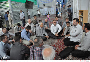 ادای احترام ائمه جماعات شهر کوزلای بوسنی و هرزگوین به امام راحل