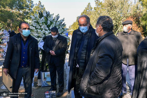 مراسم تشییع و خاکسپاری مرحوم حجت الاسلام و المسلمین سید رضا حسینی امین