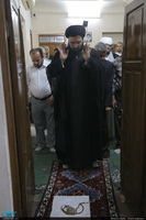 مراسم بزرگداشت خانواده های شهدای 15 خرداد و مدافع حرم توسط سید علی خمینی