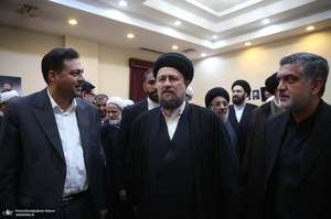 مراسم چهاردهمین سالگرد رحلت همسر امام خمینی و سی‌امین سالگرد ارتحال مرحوم حاج سیداحمد خمینی (ره)