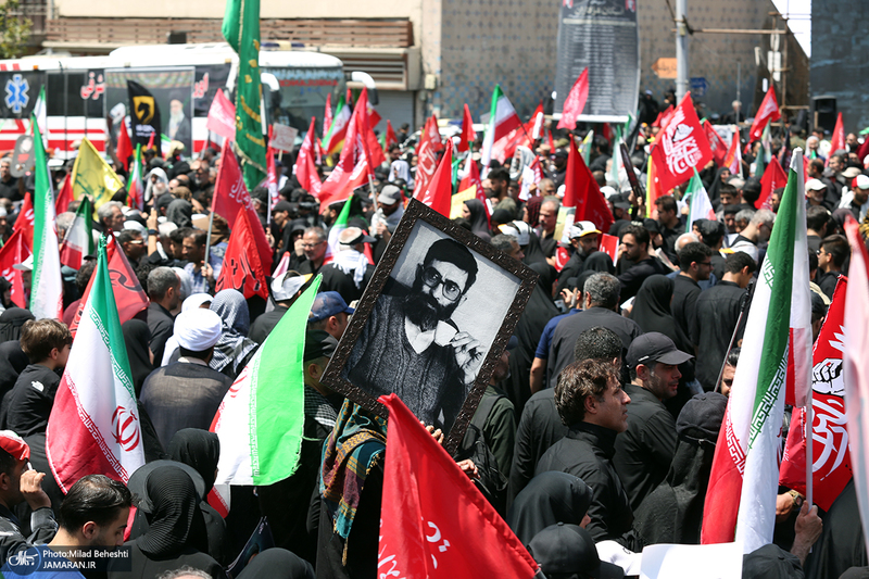 مراسم تشییع پیکر مطهر رهبر شهید انقلاب در تهران -10