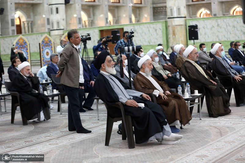 تجدید میثاق رئیس قوه قضائیه و مسئولان عالی قضایی با آرمان‌های حضرت امام خمینی (س)