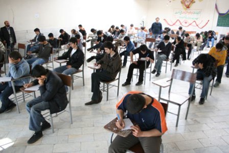 تغییر زمان امتحانات داخلی سه شنبه مدارس تهران با نظر مدیر مدرسه