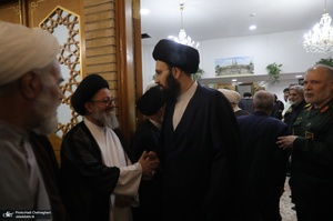 مراسم هفتمین روز ارتحال آیت العظمی شبیری زنجانی (ره)