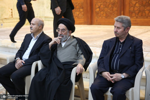 مراسم چهلمین روز در گذشت نوه قدرت الله علیخانی در حرم مطهره امام خمینی (س)