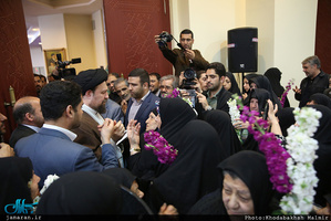 دیدار جمعی از مادران شهدا با سید حسن خمینی