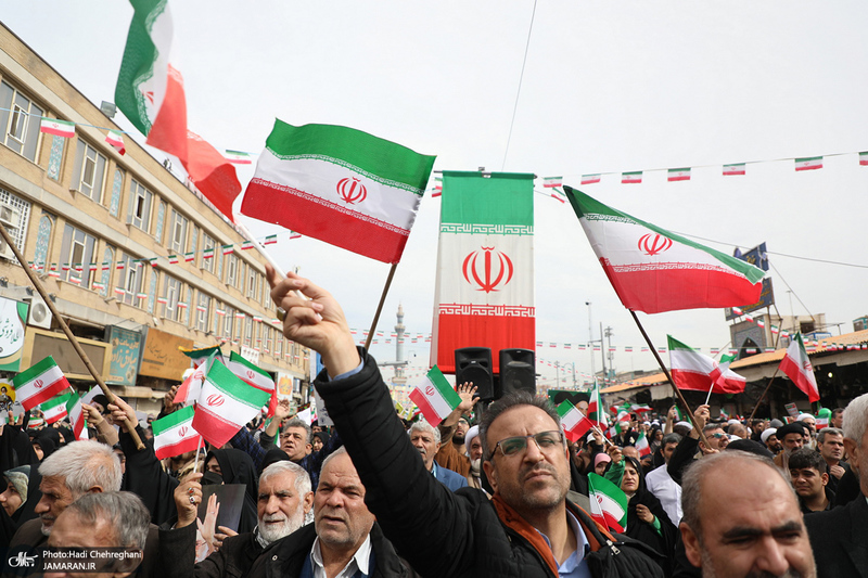 راهپیمایی 22 بهمن در قم