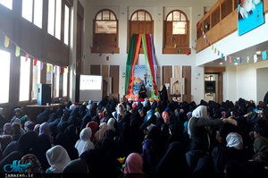 مراسم بزرگداشت روز دختر در بیت تاریخی حضرت امام در خمین