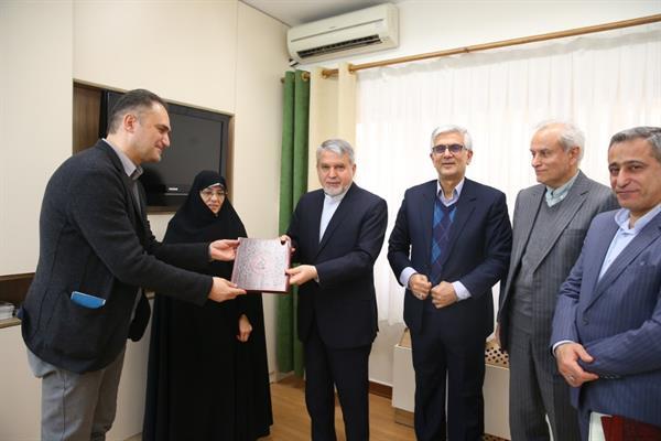 برگزاری مراسم تکریم و معارفه رئیس پیشین و سرپرست جدید آکادمی ملی المپیک
