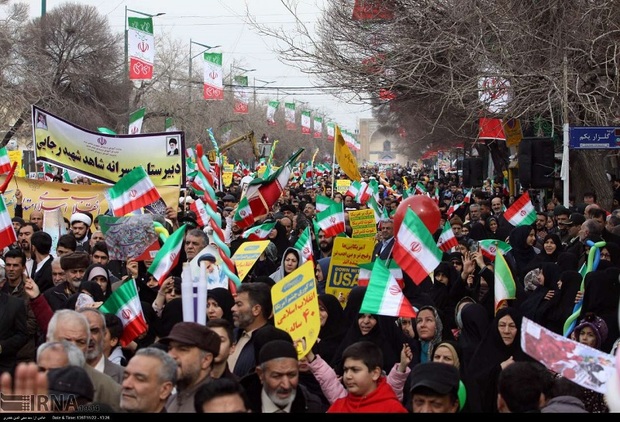 راهپیمایی چهلمین سالگرد پیروزی انقلاب خلق حماسه ای عظیم بود