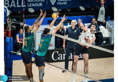 لیگ ملت های والیبال| صعود آمریکا و برزیل قطعی شد