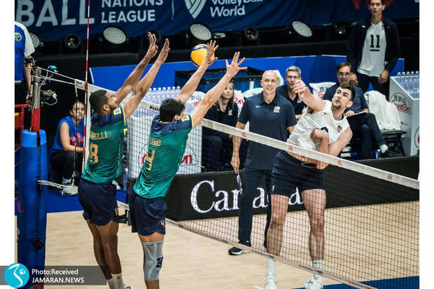 لیگ ملت های والیبال| صعود آمریکا و برزیل قطعی شد