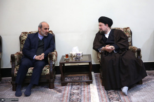 تجدید میثاق رئیس و جمعی از مدیران سازمان صداوسیما با آرمان‌های امام خمینی(س)-2