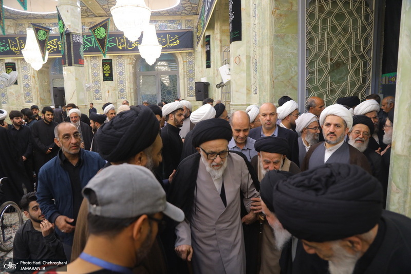 مراسم چهلمین روز ارتحال آیت الله العظمی شبیری زنجانی (ره)