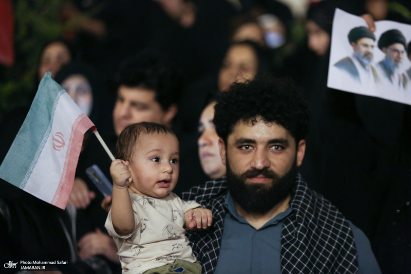 دومین روز مراسم وداع با رهبر شهید انقلاب در مصلای تهران