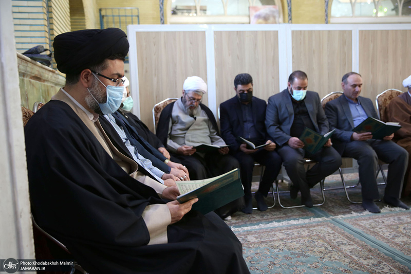 مراسم ختم مرحوم حاج محمد کمساری در قم -1